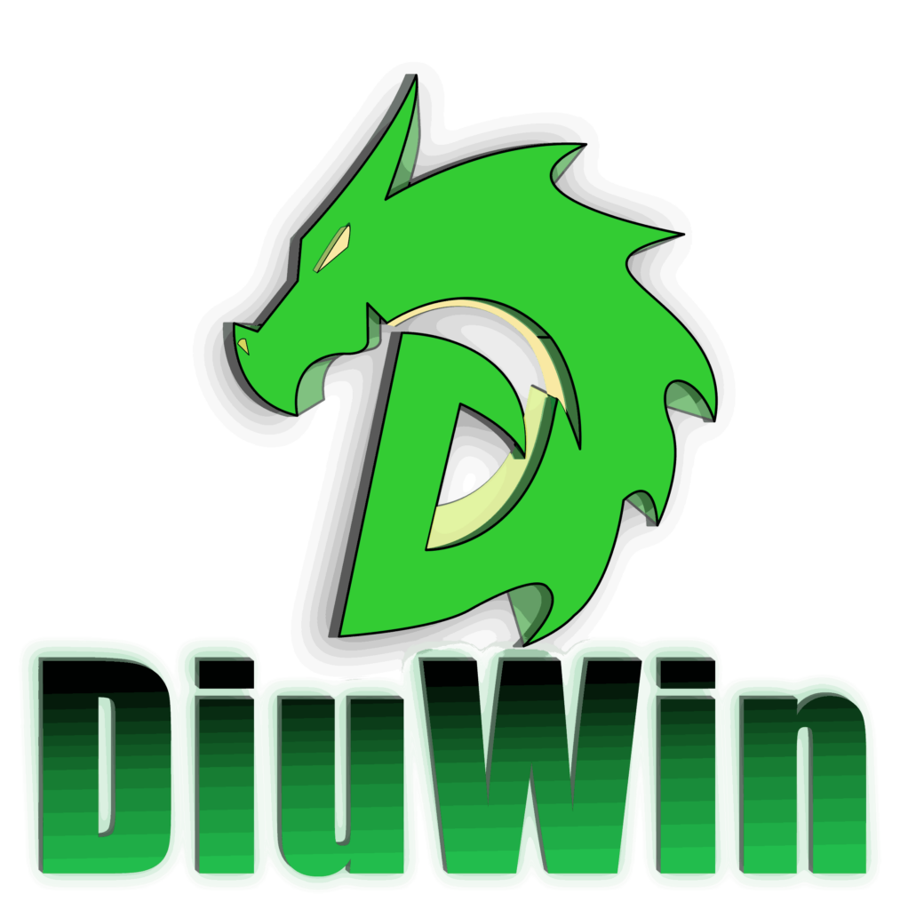 Diuwin | Diu Win Game Logo